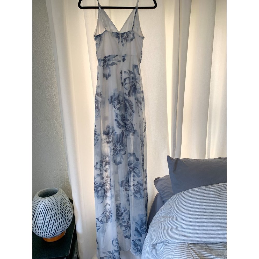 Floral Chiffon Maxi Dress - Picture 3 of 5